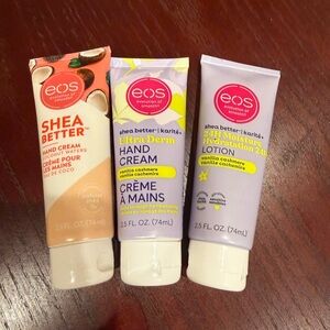 eos Shea Better Hand Cream Trio - Pink, Lavender, Peach
